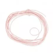 Filo di cotone cerato mm. 1 Rosa chiaro xm. 5