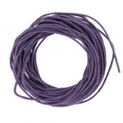 Filo di cotone cerato mm. 1 Dark Amethyst xm. 4.9|raw }}