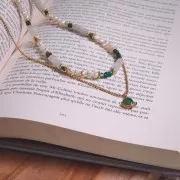 Chaîne maille boule1.6 mm en Acier inox Dorato x1m