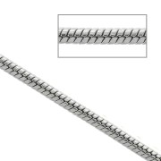 Catena maglia snake 1.2 mm Acciaio inox x1m|raw }}