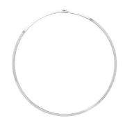 Collare rigido piatto da 14 cm - Acciaio inossidabile 304L x1