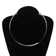 Collare rigido piatto da 14 cm - Acciaio inossidabile 304L x1