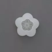 Stampo silicone fiore 58 mm per resina d'inclusione x1