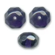Ciambelle di tanzanite 9x6 mm x25