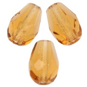 Perla a forma di pera sfaccettate 7x5 mm - Topaz x25