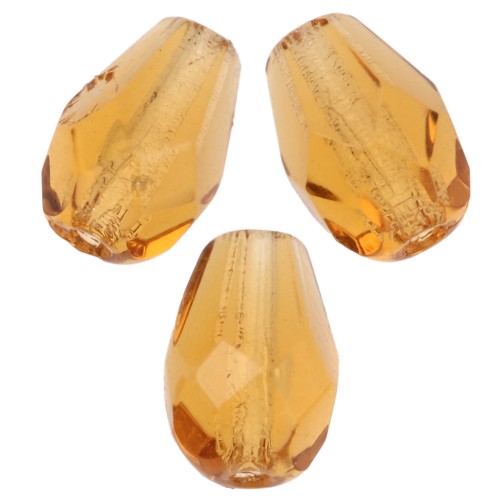 Perla a forma di pera sfaccettate 7x5 mm - Topaz x25