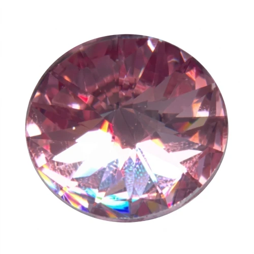 Cabochon PureCrystal 1122 Rivoli mm. 14 Light Rose