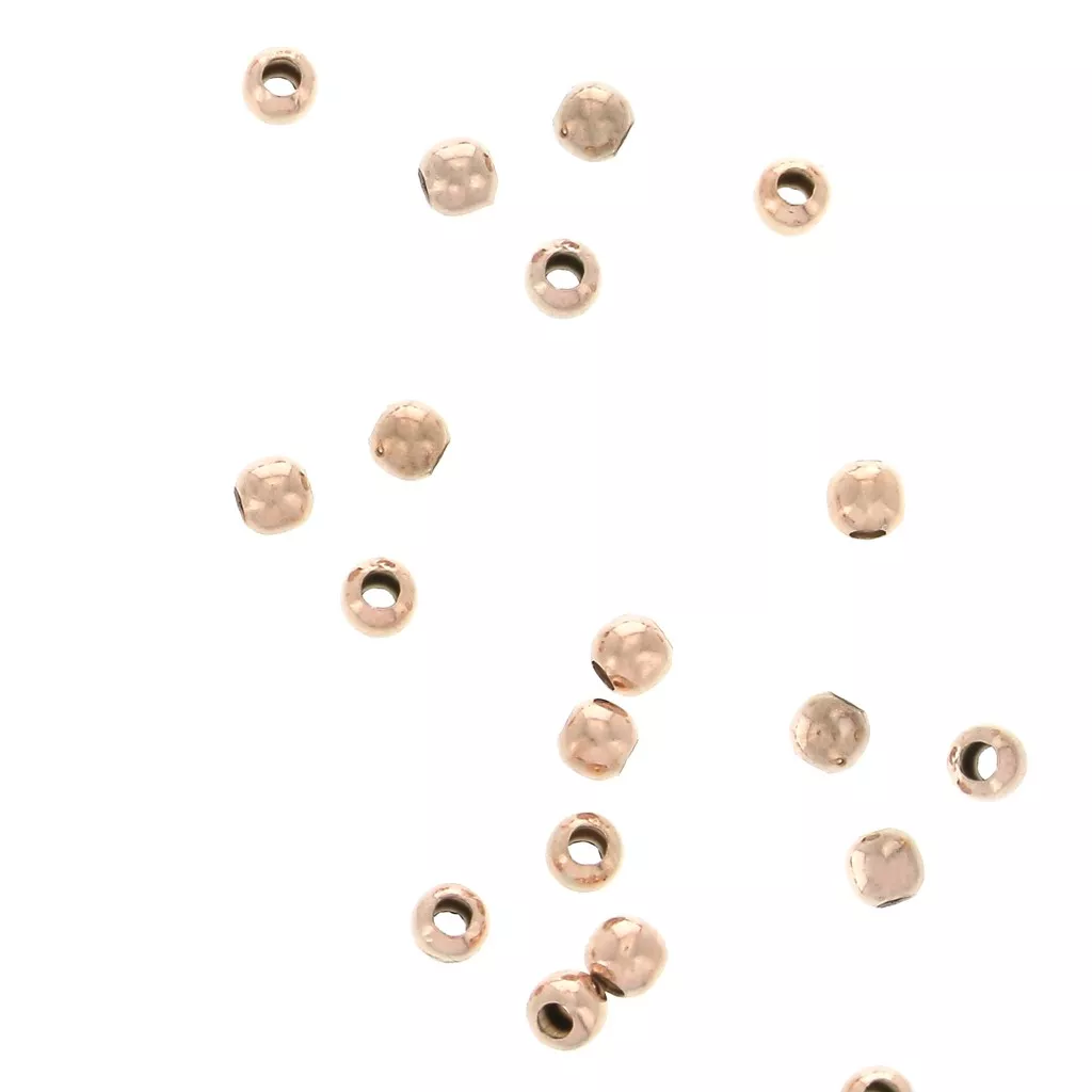 2 Perline Argento Sterling 925 Con Fiore Rosa – Foro 2mm – Ideali Per Bracciali Guru - 4
