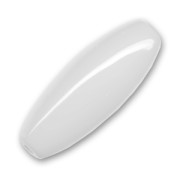 Oliva unicolore mm. 40x16 Bianco x1|raw }}