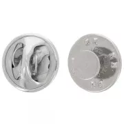 Base perno 6 mm - Rodio x1
