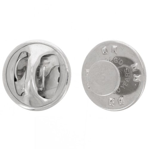 Base perno 6 mm - Rodio x1