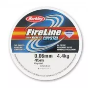 Filo Fireline nylon trecciato mm. 0.06 (2LB)Crystal x m. 45