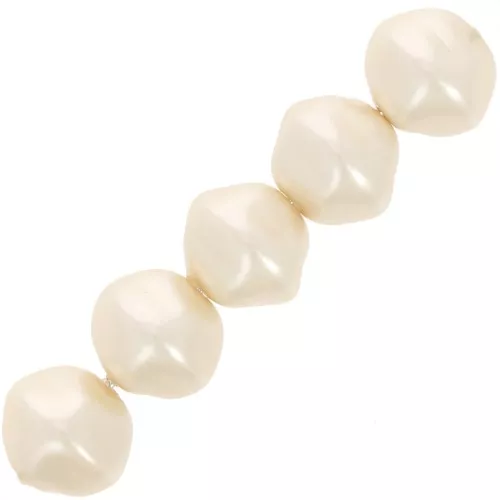 Perline barocche irregolari perlate 8 mm - Cream x20