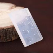 Stampo in silicone per realizzare Mini decorazioni di Natale 53x32x6 mm x1