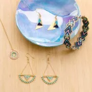 Kit Bijoux Tessitura perle Miyuki Delica - Mystic Galaxy