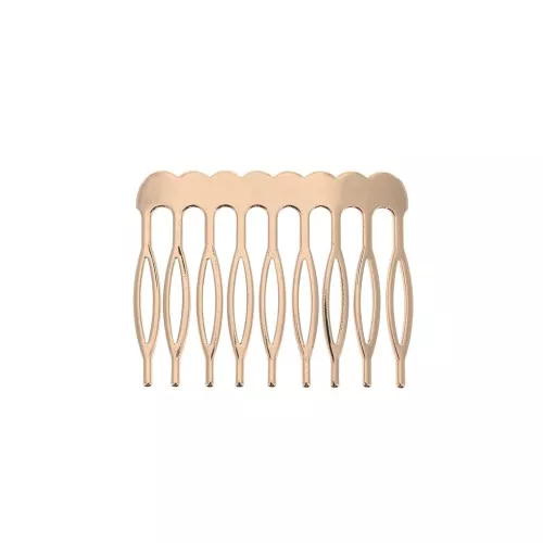 Pettinino da decorare 23x29 mm - Oro rosa x1