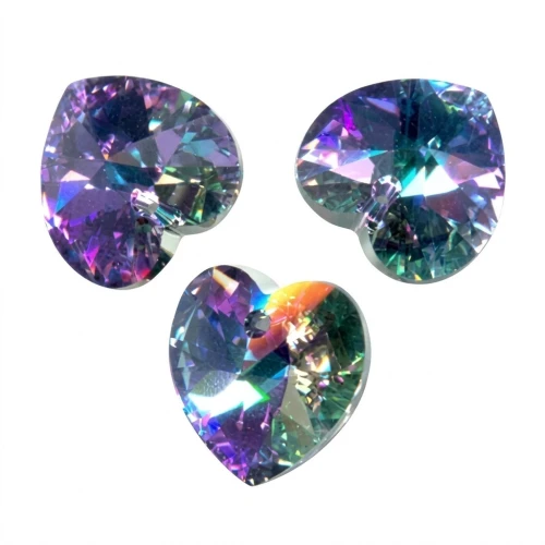 Cuore PureCrystal 6228 mm. 18x17.5 Crystal Vitrail Light x1