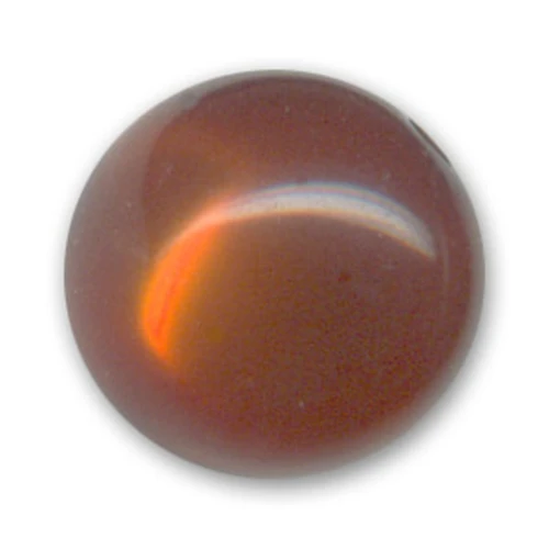 Perla tonda Polaris brillante mm. 14 Smoked Topaz x1
