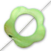 Fiore scavato mm. 30 Verde x1|raw }}