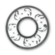 Intercalare metallo mm. 20 White x1