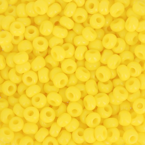 Perla Preciosa 7/0 3,5 mm - Giallo opaco x 20 g