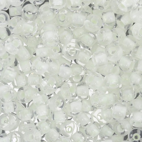 Perla Preciosa 8/0 da 3 mm - Fosforescenti x20 g