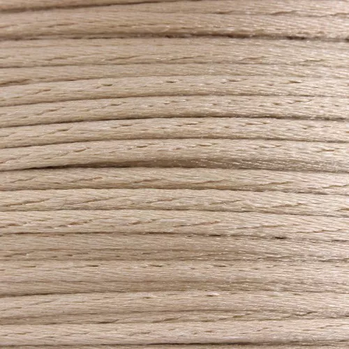 Coda di topo poliestere 1.5 mm Crema x1m