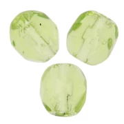 Sfaccettate 3 mm Light Olivine x50