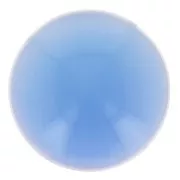 Cabochon tondo 12 mm Agata blu x1