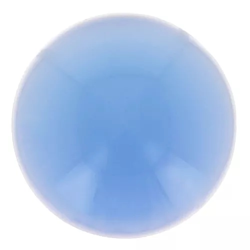 Cabochon tondo 12 mm Agata blu x1