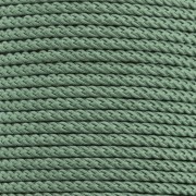 Cordone in polyester intrecciata 2 mm - Verde foglia x1m|raw }}