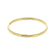 Anello martellato Gold filled Taglia 54 x1|raw }}