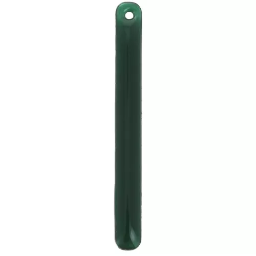 Barrette sequin in metallo e resina epossidica 3x28 mm Verde abete x4