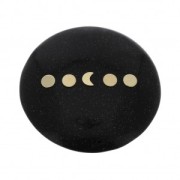 Elemento forma di foglia da incollare 7x5 mm in Gold filled x1