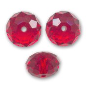 Sfera schiacciata PureCrystal 5040 mm. 6 Light Siam x1|raw }}