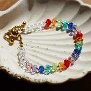 Sfera schiacciata PureCrystal 5040 mm. 6 Crystal Moonlight x1