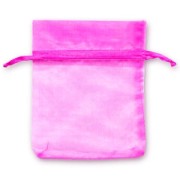 Sacchetti Organza mm. 85x120 Fuchsia x20|raw }}
