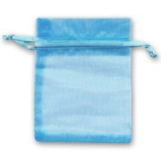 Sacchetti Organza mm. 70x90 Dark Aquamarine x20|raw }}
