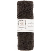 Bobina di 62 metri filo di canapa Hemp Cord 1.1 mm Marrone foncé