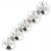 Palle mm. 10x9 argentato x15