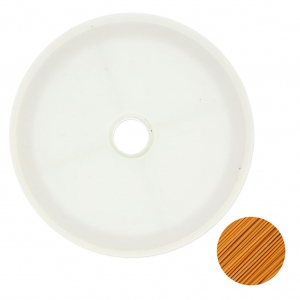 Cavetto acciaio Light Orange 7 fili mm. 0.45 x100 m