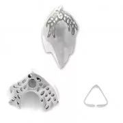 Fermaciondolo PureCrystal per 6735 mm. 32 Argento 925 x1