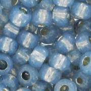 Rocaille Toho 11/0 TO11RPF2102 - PF Silver Lined Milky Montana Blue x8g|raw }}