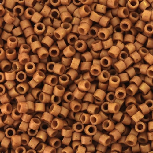 Miyuki Delica 11/0  DB0653 - Dyed Opaque Pumpkin pacco da 100g