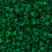 Miyuki Delica 11/0  DB0656 - Dyed Opaque Green pacco da 100g|raw }}