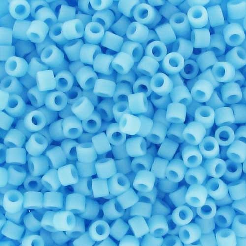 Miyuki Delica 11/0 DB0755 - Opaco turchese blu x 100 g
