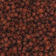 Miyuki Delica 11/0 DB0794 - Dyed Semi Mat Opaque Sienna pacco da 100g