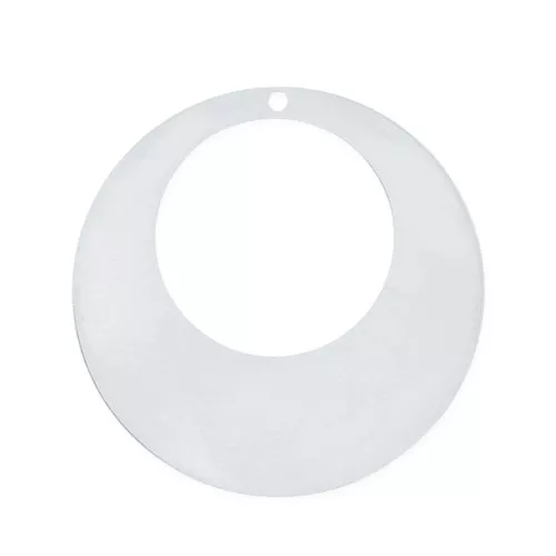 Pendente orecchini cerchio 25 mm in Argento 925 x1