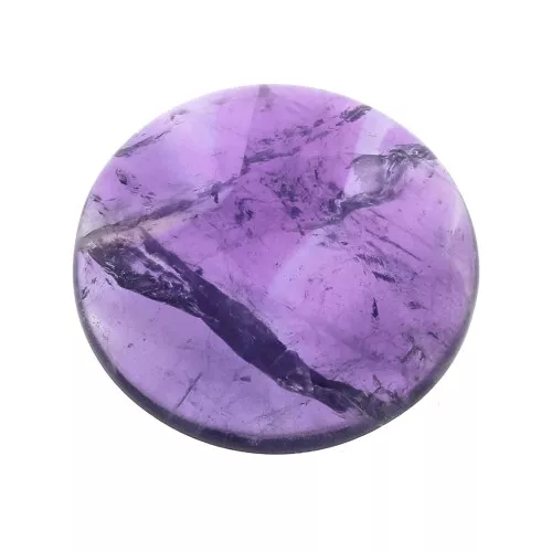 Cabochon rotondo 25mm Ametista x1