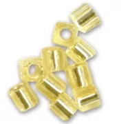 Cubes Miyuki 1.8 mm SB18-0003 - Gold Silver Lined x10g